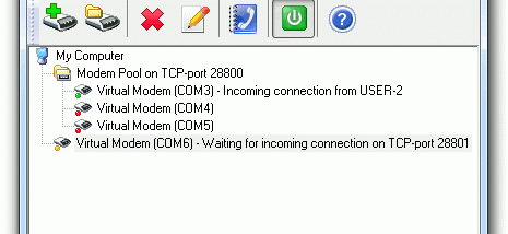 Virtual Modem screenshot
