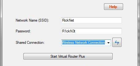 Virtual Router Plus screenshot