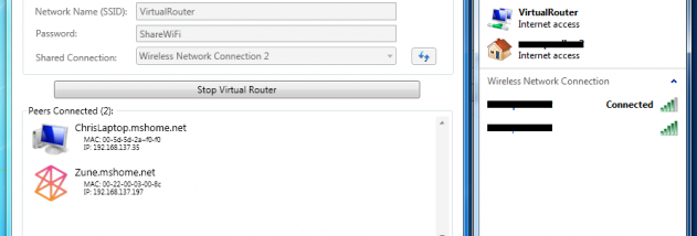 Virtual Router screenshot