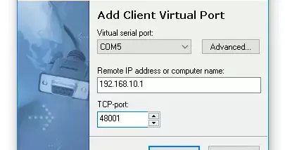Virtual Serial Port Control screenshot