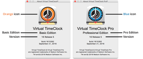 Virtual TimeClock Basic screenshot