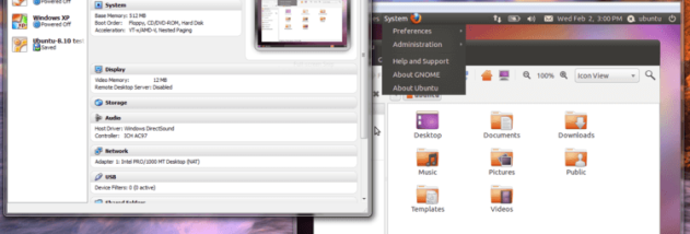 VirtualBox screenshot