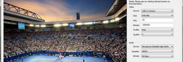 Viscomsoft RTMP Streaming Directshow SDK screenshot