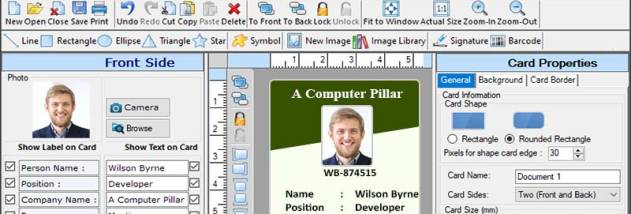 Visitor Identity Maker Generator screenshot