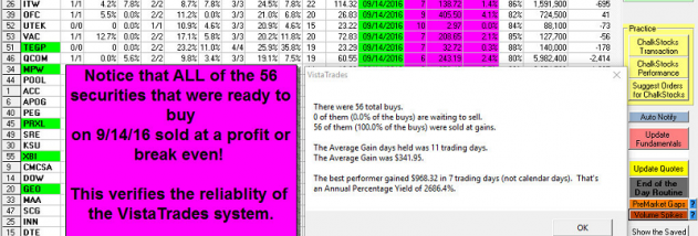 VistaTrades screenshot