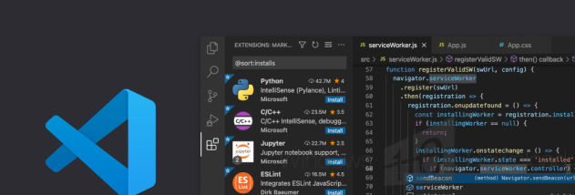 Visual Studio Code screenshot