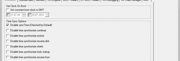 VMWare Tweaker screenshot