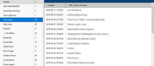VoiceNote screenshot