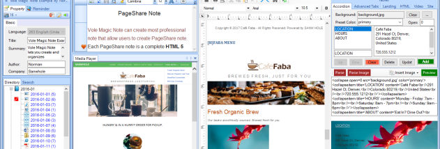 Vole Magic Note Portable screenshot