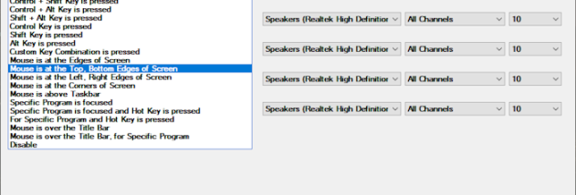 Volume Wheel screenshot