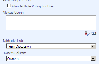 Voting Field screenshot