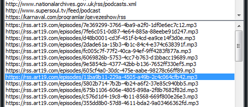 Vov Podcast Downloader screenshot