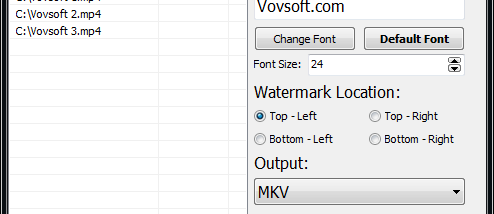 Vov Watermark Video screenshot