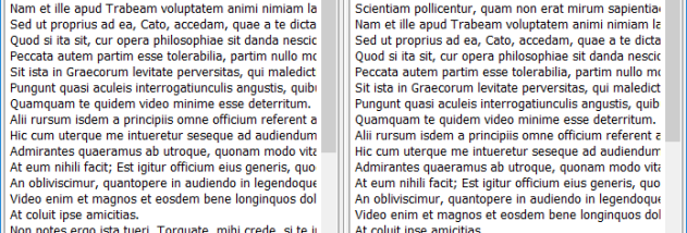 Vovsoft Compare Two Texts screenshot