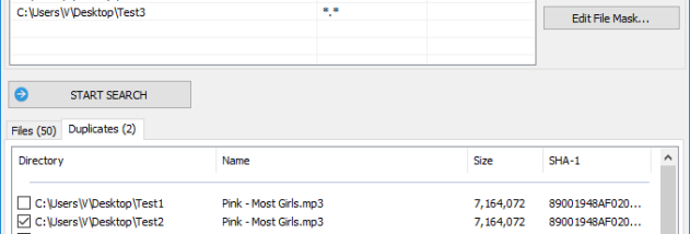 Vovsoft Duplicate File Finder screenshot