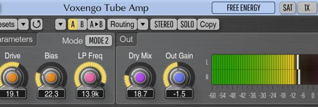 Voxengo Tube Amp screenshot