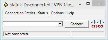 Fix for Cisco VPN Client x64 screenshot