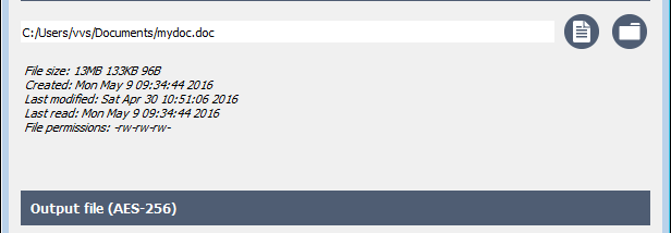 VSFileEncrypt screenshot