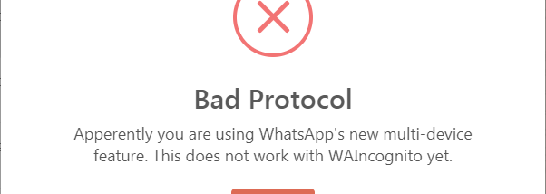 WAIncognito screenshot