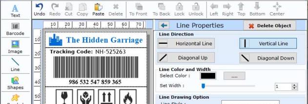 Warehouse Industry Barcode Creator screenshot
