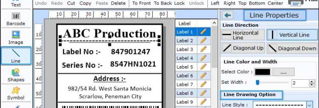 Warehouse Industry Barcode Maker App screenshot