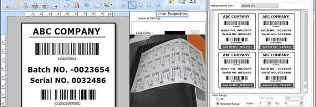 Warehouse Labeling & Printing Program screenshot