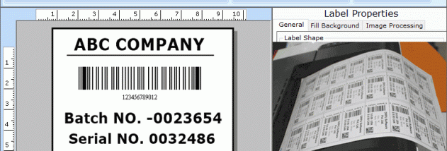 Warehouse Labeling & Printing Software screenshot