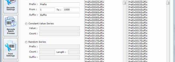Warehousing Barcodes screenshot