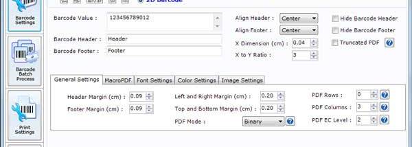 Warehousing Industry Barcodes Maker screenshot