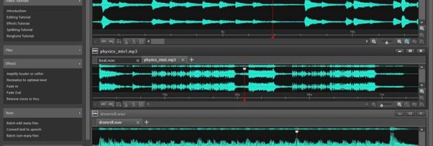 WavePad Gratis Audio en Muziek Editor screenshot