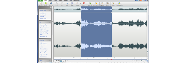 Wavepad - Software di editing audio gratuito screenshot
