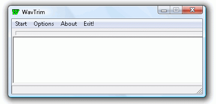 WavTrim screenshot