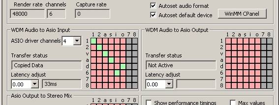 WDM ASIO Link Driver screenshot