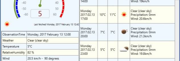 WeatherInfo screenshot