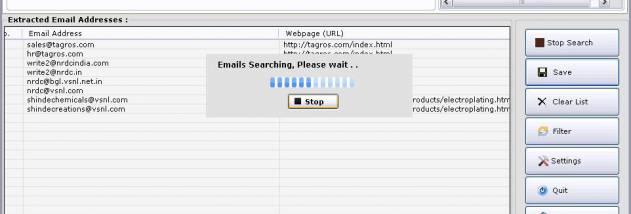 Web Email Extractor -Pro screenshot