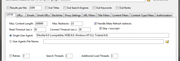 Web Searcher screenshot