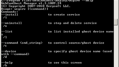 WebCamGhost screenshot