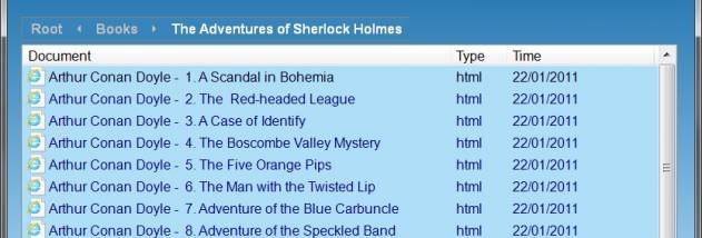 WebReader screenshot