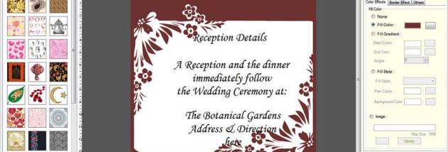 Wedding Card Designer Software screenshot