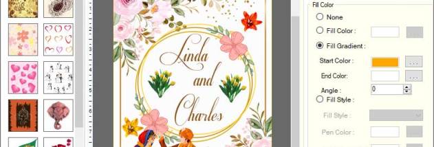 Wedding Card Maker Tool screenshot