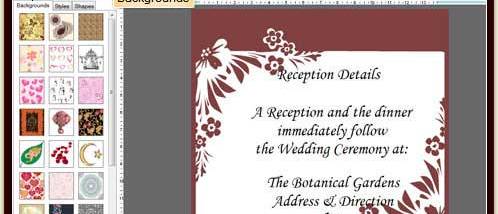 Wedding Cards Designer screenshot