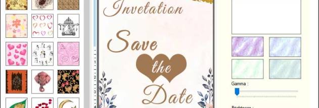 Wedding Invitation Card Creating Tool screenshot