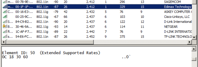 WifiInfoView screenshot