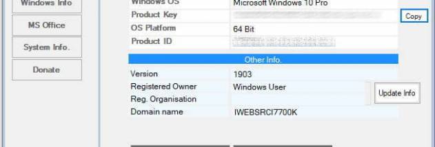 Win KeyFinder screenshot