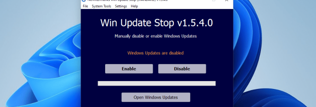Win Update Stop screenshot