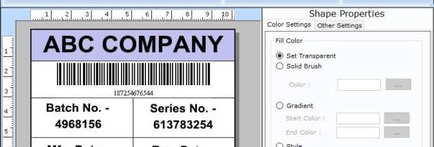 Windows Barcode Software For Inventory screenshot