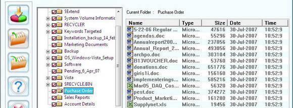 Windows Data Retrieval Utility screenshot