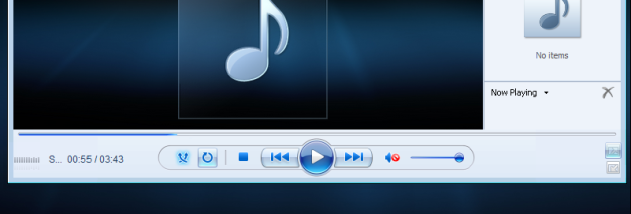 Windows Media Player 12 screenshot