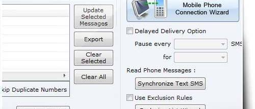 Windows SMS screenshot