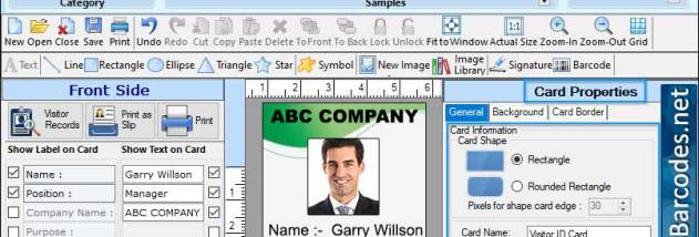 Windows Visitor Management Software screenshot